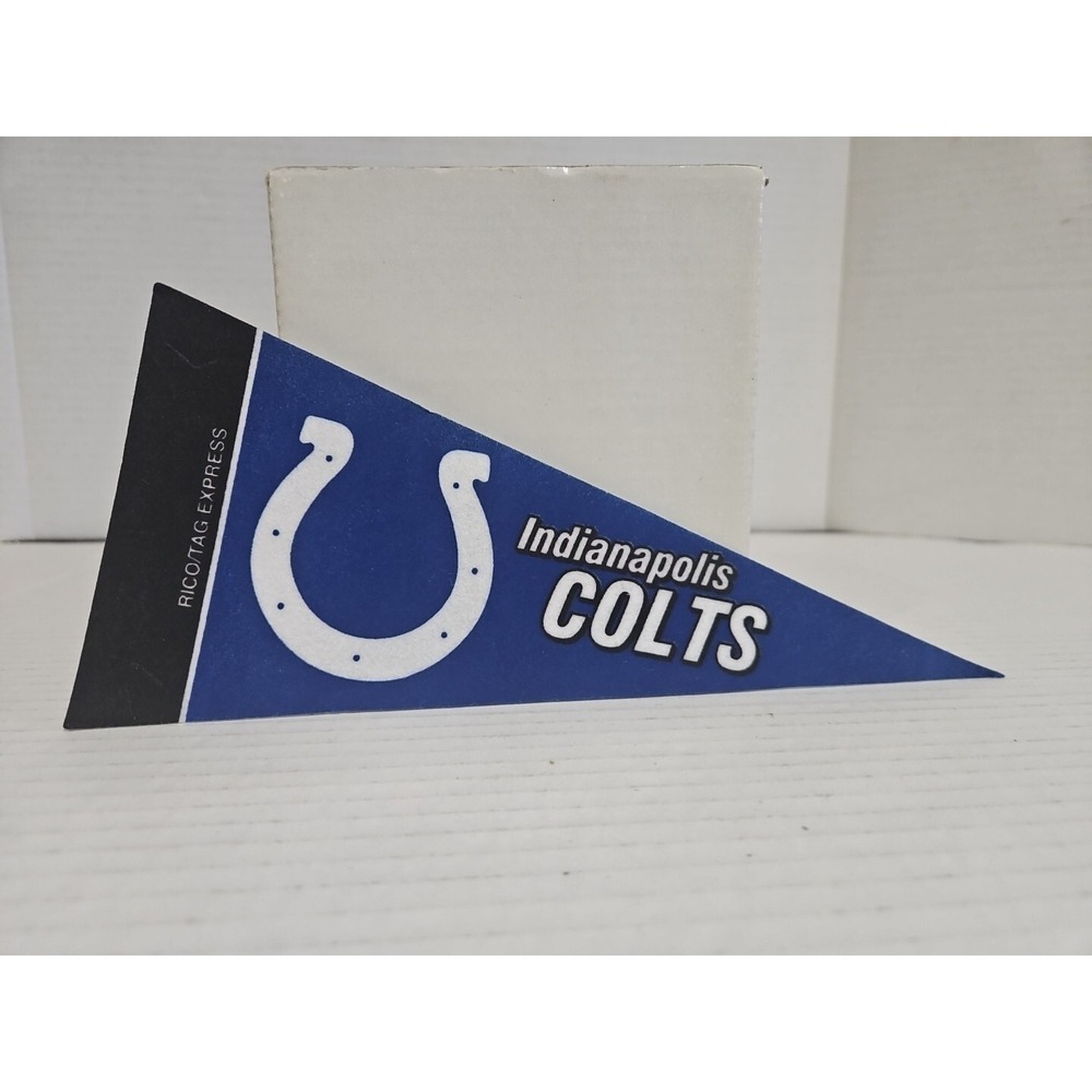 Indianapolis Colts NFL Football Mini Pennant 9"x4" Felt Banner Flag